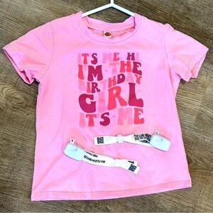 TAYLOR SWIFT birthday girl tshirt and two official concert flashing wristbands